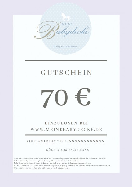 Gutschein 70€