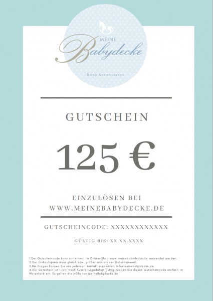 Gutschein 125 €