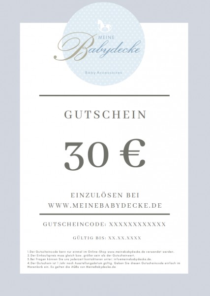 Gutschein 30€