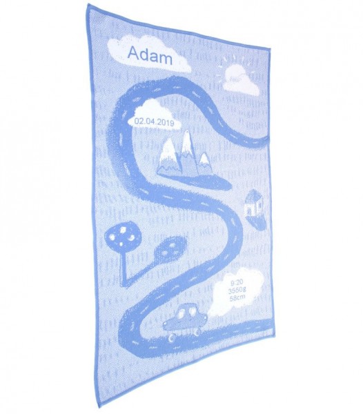 Bio Babydecke Mein Weg 90cmx130cm