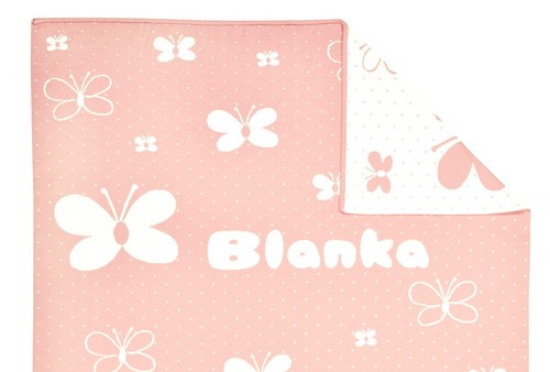 Bio Babydecke Schmetterlingszauber 90cmx120cm